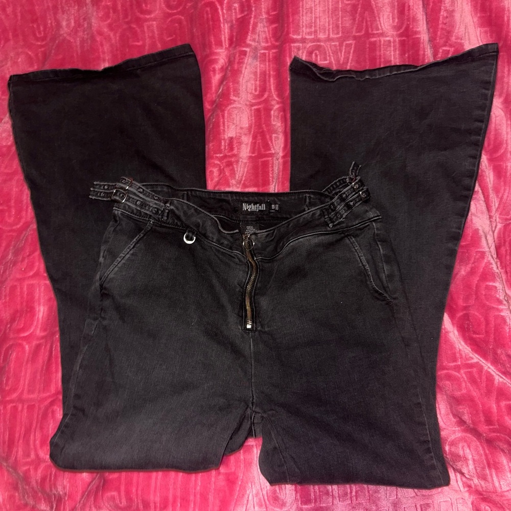 Nightfall x Torrid Black Flare Jeans
